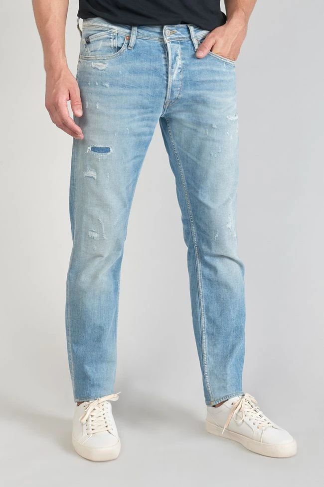 LE TEMPS DES CERISES Basic 700/17 Relax Jeans Destroy Bleu N°5 8 LE TEMPS DES CERISES Basic 700/17 Relax Jeans Destroy Bleu N°5 – Image 6
