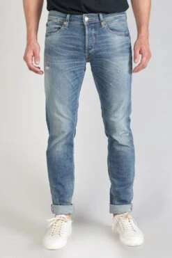 LE TEMPS DES CERISES Basic 700/17 Relax Jeans Destroy Bleu N°3 15 LE TEMPS DES CERISES Basic 700/17 Relax Jeans Destroy Bleu N°3 -Le Temps Des Cerises 231 jh717basw4083 3001 imaged4