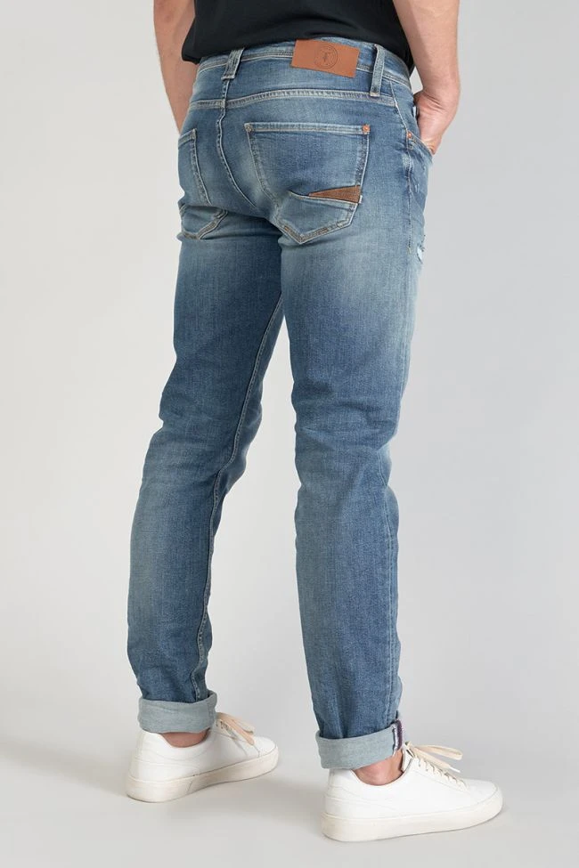 LE TEMPS DES CERISES Basic 700/17 Relax Jeans Destroy Bleu N°3 9 LE TEMPS DES CERISES Basic 700/17 Relax Jeans Destroy Bleu N°3 – Image 7