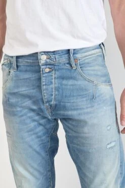 LE TEMPS DES CERISES Alost 900/03 Tapered Arqué Jeans Destroy Bleu N°4 13 LE TEMPS DES CERISES Alost 900/03 Tapered Arqué Jeans Destroy Bleu N°4 -Le Temps Des Cerises 231 jh903galw4078 3001 imaged2