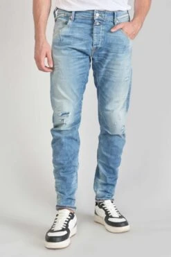 LE TEMPS DES CERISES Alost 900/03 Tapered Arqué Jeans Destroy Bleu N°4 15 LE TEMPS DES CERISES Alost 900/03 Tapered Arqué Jeans Destroy Bleu N°4 -Le Temps Des Cerises 231 jh903galw4078 3001 imaged5