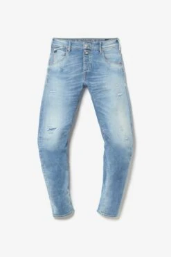 LE TEMPS DES CERISES Alost 900/03 Tapered Arqué Jeans Destroy Bleu N°4 17 LE TEMPS DES CERISES Alost 900/03 Tapered Arqué Jeans Destroy Bleu N°4 -Le Temps Des Cerises 231 jh903galw4078 3001 imaged8