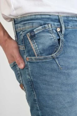 LE TEMPS DES CERISES 900/03 Jogg Tapered Arqué Jeans Bleu N°3 -Le Temps Des Cerises 231 jh903gjow5114 3001 imaged1