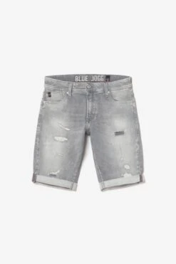 LE TEMPS DES CERISES Bermuda Jogg Oc Gris Délavé Destroy -Le Temps Des Cerises 231 jhjoggocw5156 0003 imaged8