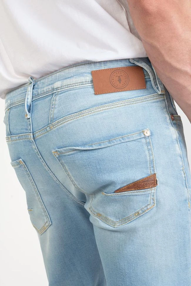 LE TEMPS DES CERISES Bermuda Laredo En Jeans Bleu Clair Délavé 5 LE TEMPS DES CERISES Bermuda Laredo En Jeans Bleu Clair Délavé – Image 3