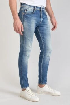 LE TEMPS DES CERISES Mistral Power Skinny 7/8ème Jeans Destroy Bleu N°3 -Le Temps Des Cerises 231 jhmistraw6040 3001 imaged5
