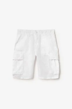 LE TEMPS DES CERISES Bermuda En Lin Rocca Blanc -Le Temps Des Cerises 231 phrocca00wpig 1001 imaged8