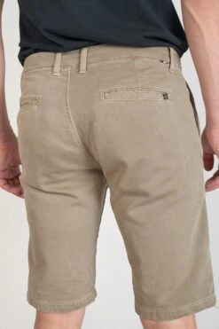 LE TEMPS DES CERISES Bermuda Chino Jogg Swoop Beige Sable -Le Temps Des Cerises 231 phswoop00wpig 2076 imaged2
