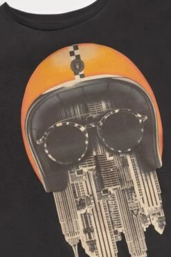 LE TEMPS DES CERISES T-shirt Backibo Noir Imprimé -Le Temps Des Cerises 232 bbackibo00000mc 0001 imaged3