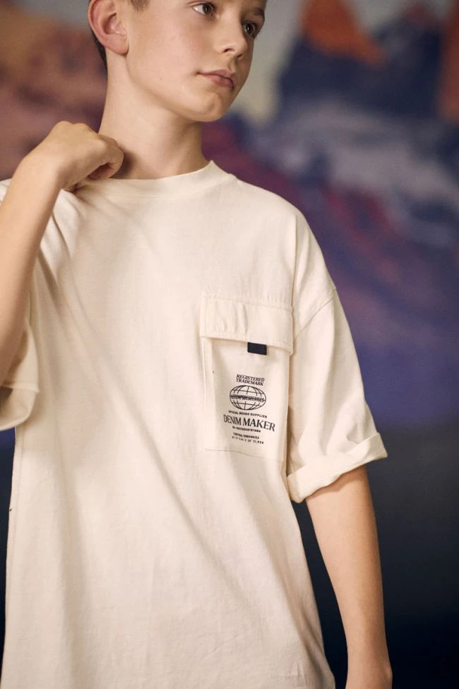 LE TEMPS DES CERISES T-shirt Finnbo Crème 3 LE TEMPS DES CERISES T-shirt Finnbo Crème