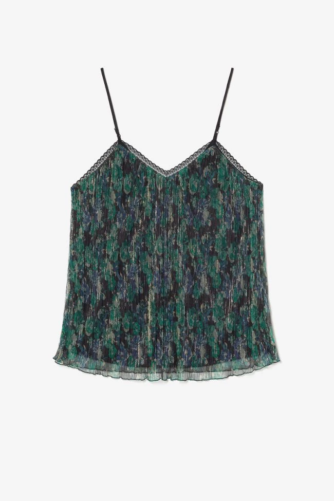 LE TEMPS DES CERISES Caraco Kyla Vert Sapin Irisée 11 LE TEMPS DES CERISES Caraco Kyla Vert Sapin Irisée – Image 9