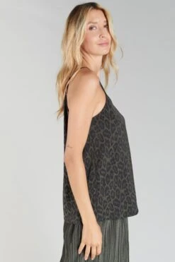 LE TEMPS DES CERISES Caraco Noa En Jacquard Léopard -Le Temps Des Cerises 232 fnoa00000000000 0011 imaged2