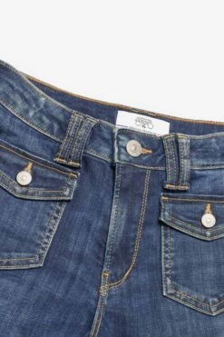 LE TEMPS DES CERISES Ben Pulp Flare Taille Haute Jeans Bleu N°2 -Le Temps Des Cerises 232 gben0000w6090 3001 imaged2