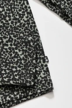 LE TEMPS DES CERISES Crop Top Besgi à Motif Léopard Vert -Le Temps Des Cerises 232 gbesgi0000000ml 9956 imaged1