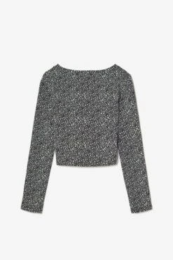 LE TEMPS DES CERISES Crop Top Besgi à Motif Léopard Vert -Le Temps Des Cerises 232 gbesgi0000000ml 9956 imaged2