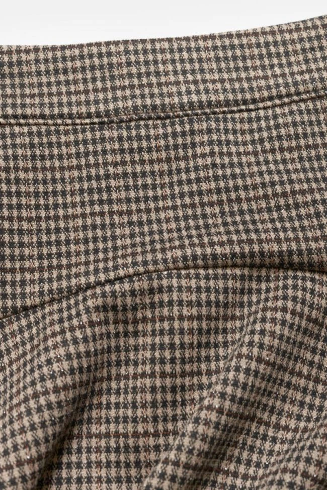 LE TEMPS DES CERISES Jupe Short Feligi à Motif Pied De Poule 6 LE TEMPS DES CERISES Jupe Short Feligi à Motif Pied De Poule – Image 4