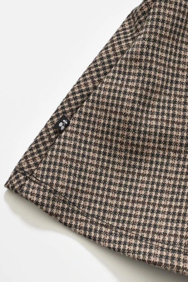 LE TEMPS DES CERISES Jupe Short Feligi à Motif Pied De Poule 7 LE TEMPS DES CERISES Jupe Short Feligi à Motif Pied De Poule – Image 5