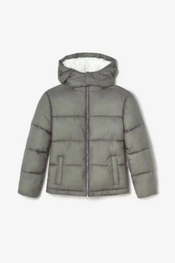 LE TEMPS DES CERISES Doudoune Lerinagi Kaki Pailletée