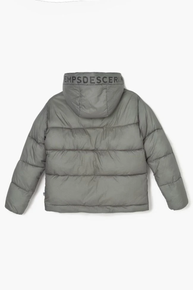 LE TEMPS DES CERISES Doudoune Lerinagi Kaki Pailletée 8 LE TEMPS DES CERISES Doudoune Lerinagi Kaki Pailletée – Image 6