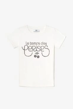LE TEMPS DES CERISES T-shirt Mamougi écru Imprimé