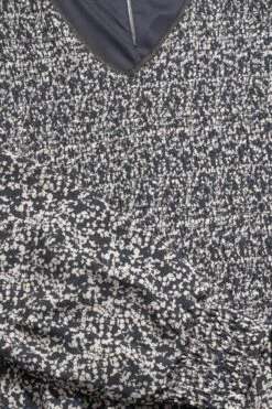 LE TEMPS DES CERISES Robe Meyagi à Motif Floral Bleu Nuit Et Blanc -Le Temps Des Cerises 232 gmeyagi000000ml 3655 imaged1