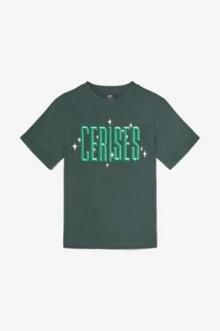 LE TEMPS DES CERISES T-shirt Priahgi Vert Bouteille