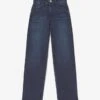 LE TEMPS DES CERISES Pulp Regular Taille Haute Jeans Bleu-noir N°1