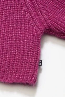 LE TEMPS DES CERISES Pull Saiagi Rose électrique -Le Temps Des Cerises 232 gsaiagi000000ml 5555 imaged2