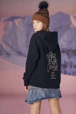 LE TEMPS DES CERISES Sweat Samgi Noir