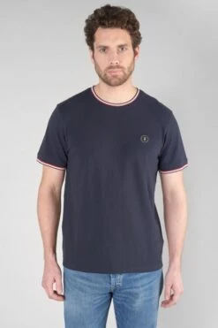 LE TEMPS DES CERISES T-shirt Abot Bleu Nuit -Le Temps Des Cerises 232 habot00000000mc 3223 imaged3