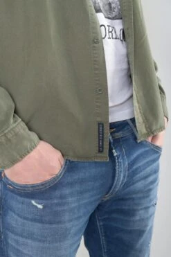 LE TEMPS DES CERISES Chemise Balt Kaki -Le Temps Des Cerises 232 hbalt00000000ml 9071 imaged2