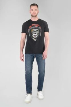 LE TEMPS DES CERISES T-shirt Diarov Noir Imprimé -Le Temps Des Cerises 232 hdiarov000000mc 0001 imaged4