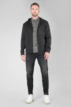 LE TEMPS DES CERISES Chemise Drome Noire à Motif Fleuri -Le Temps Des Cerises 232 hdrome0000000ml 9071 imaged6