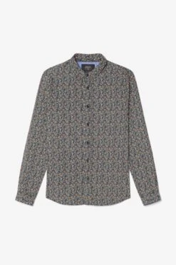 LE TEMPS DES CERISES Chemise Drome Noire à Motif Fleuri -Le Temps Des Cerises 232 hdrome0000000ml 9071 imaged8