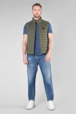 LE TEMPS DES CERISES T-shirt Pagan Bleu à Motif -Le Temps Des Cerises 232 hpagan0000000mc 3666 imaged6