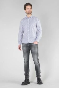 LE TEMPS DES CERISES Chemise à Rayures Stars Avec Motif étoile -Le Temps Des Cerises 232 hstars0000000ml 1001 imaged4