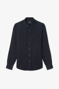 LE TEMPS DES CERISES Chemise Valmy En Jeans Bleu Noir -Le Temps Des Cerises 232 hvalmy00w6094 3286 imaged8