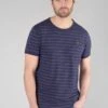 LE TEMPS DES CERISES T-shirt Velas Bleu Marine à Rayures