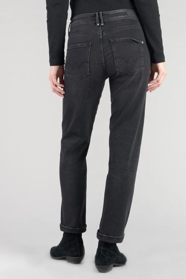 LE TEMPS DES CERISES Basic 400/18 Mom Taille Haute 7/8ème Jeans Noir N°1 7 LE TEMPS DES CERISES Basic 400/18 Mom Taille Haute 7/8ème Jeans Noir N°1 – Image 5