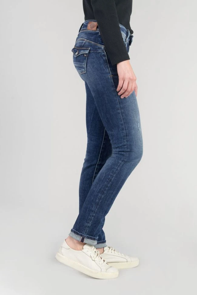 LE TEMPS DES CERISES Duroc Pulp Regular Jeans Destroy Bleu N°2 6 LE TEMPS DES CERISES Duroc Pulp Regular Jeans Destroy Bleu N°2 – Image 4