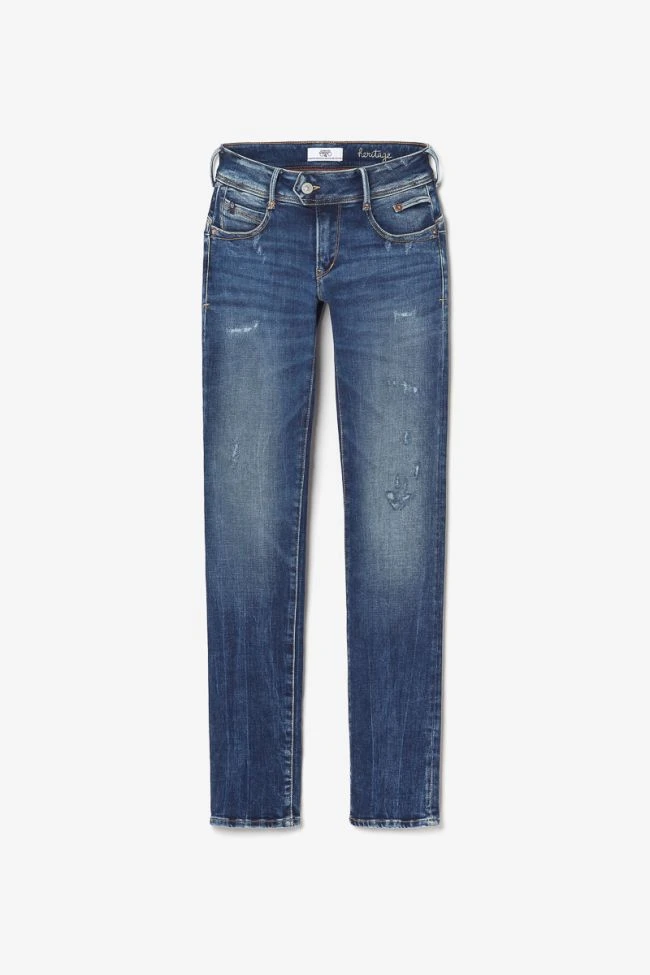 LE TEMPS DES CERISES Duroc Pulp Regular Jeans Destroy Bleu N°2 10 LE TEMPS DES CERISES Duroc Pulp Regular Jeans Destroy Bleu N°2 – Image 8