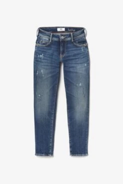 LE TEMPS DES CERISES Lilas Pulp Slim 7/8ème Jeans Destroy Bleu N°2 -Le Temps Des Cerises 232 jflilas0w1463 3001 imaged8