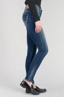 LE TEMPS DES CERISES Menars Pulp Slim Taille Haute Jeans Bleu N°3 -Le Temps Des Cerises 232 jfmenarsw6077 3001 imaged1