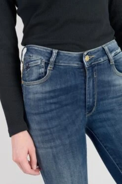 LE TEMPS DES CERISES Menars Pulp Slim Taille Haute Jeans Bleu N°3 -Le Temps Des Cerises 232 jfmenarsw6077 3001 imaged2