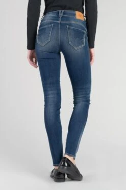 LE TEMPS DES CERISES Menars Pulp Slim Taille Haute Jeans Bleu N°3 -Le Temps Des Cerises 232 jfmenarsw6077 3001 imaged4
