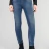 LE TEMPS DES CERISES Mood Ultra Pulp Slim 7/8ème Jeans Bleu N°3 -Le Temps Des Cerises 232 jfmood00w1469 3001 image3