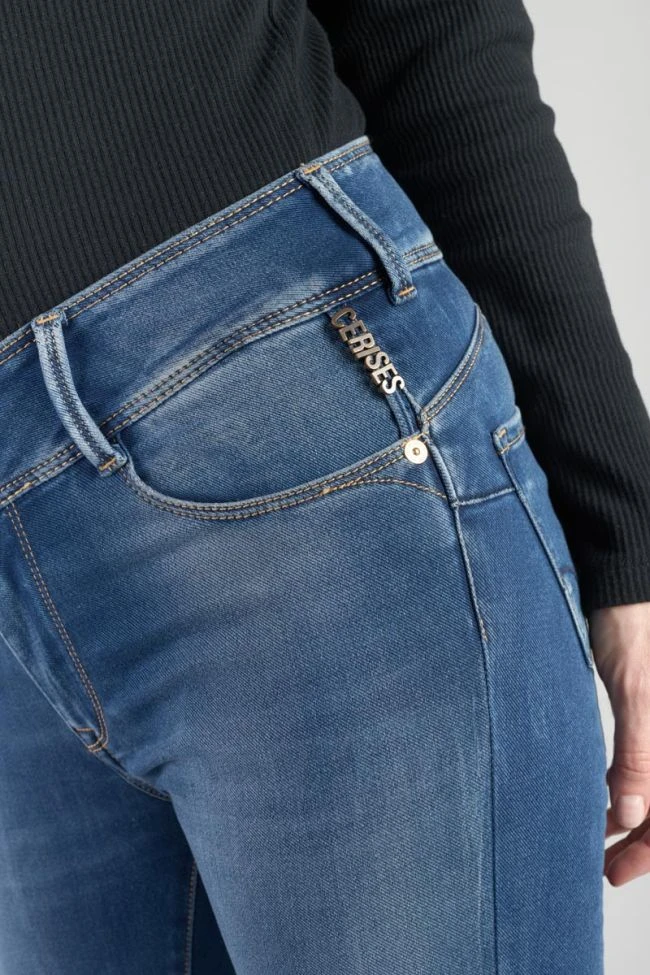 LE TEMPS DES CERISES Mood Ultra Pulp Slim 7/8ème Jeans Bleu N°3 4 LE TEMPS DES CERISES Mood Ultra Pulp Slim 7/8ème Jeans Bleu N°3 – Image 2