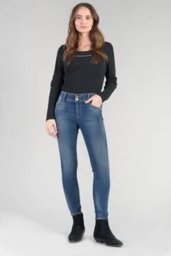 LE TEMPS DES CERISES Mood Ultra Pulp Slim 7/8ème Jeans Bleu N°3 16 LE TEMPS DES CERISES Mood Ultra Pulp Slim 7/8ème Jeans Bleu N°3 -Le Temps Des Cerises 232 jfmood00w1469 3001 imaged6