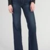 LE TEMPS DES CERISES Nancy Pulp Flare Taille Haute Jeans Bleu N°1 -Le Temps Des Cerises 232 jfnancy0w2165 3001 image3