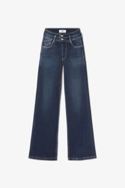 LE TEMPS DES CERISES Nancy Pulp Flare Taille Haute Jeans Bleu N°1 -Le Temps Des Cerises 232 jfnancy0w2165 3001 imaged8